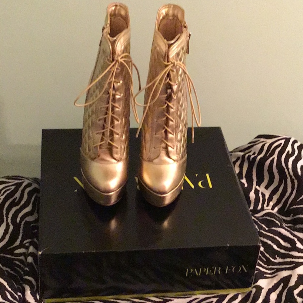 💰💰Paper Fox Platform Booties💰💰 - Picture 3 of 6